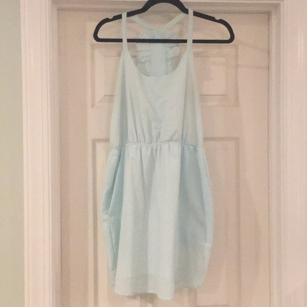 Seersucker Dress